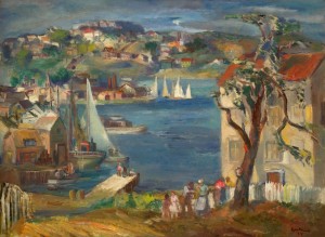 Jon Corbino, Gloucester Harbor, 1934