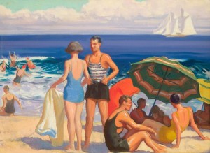 Aiden Lassell Ripley, Beach Scene, ca. 1935