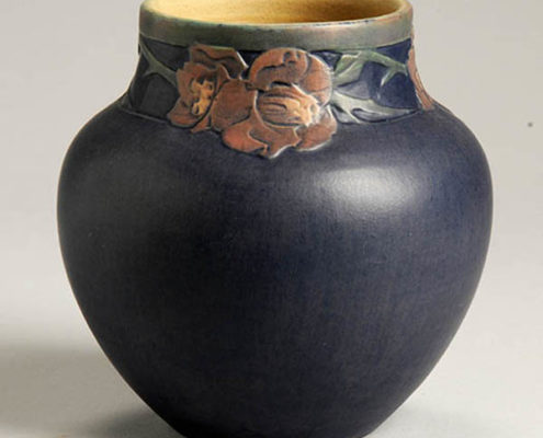 Sadie Irvine, artist, Camillia sasanqua vase, c. 1925